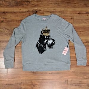 [L] NWT Juicy Couture Terrier Sweatshirt